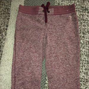 Maroon joggers